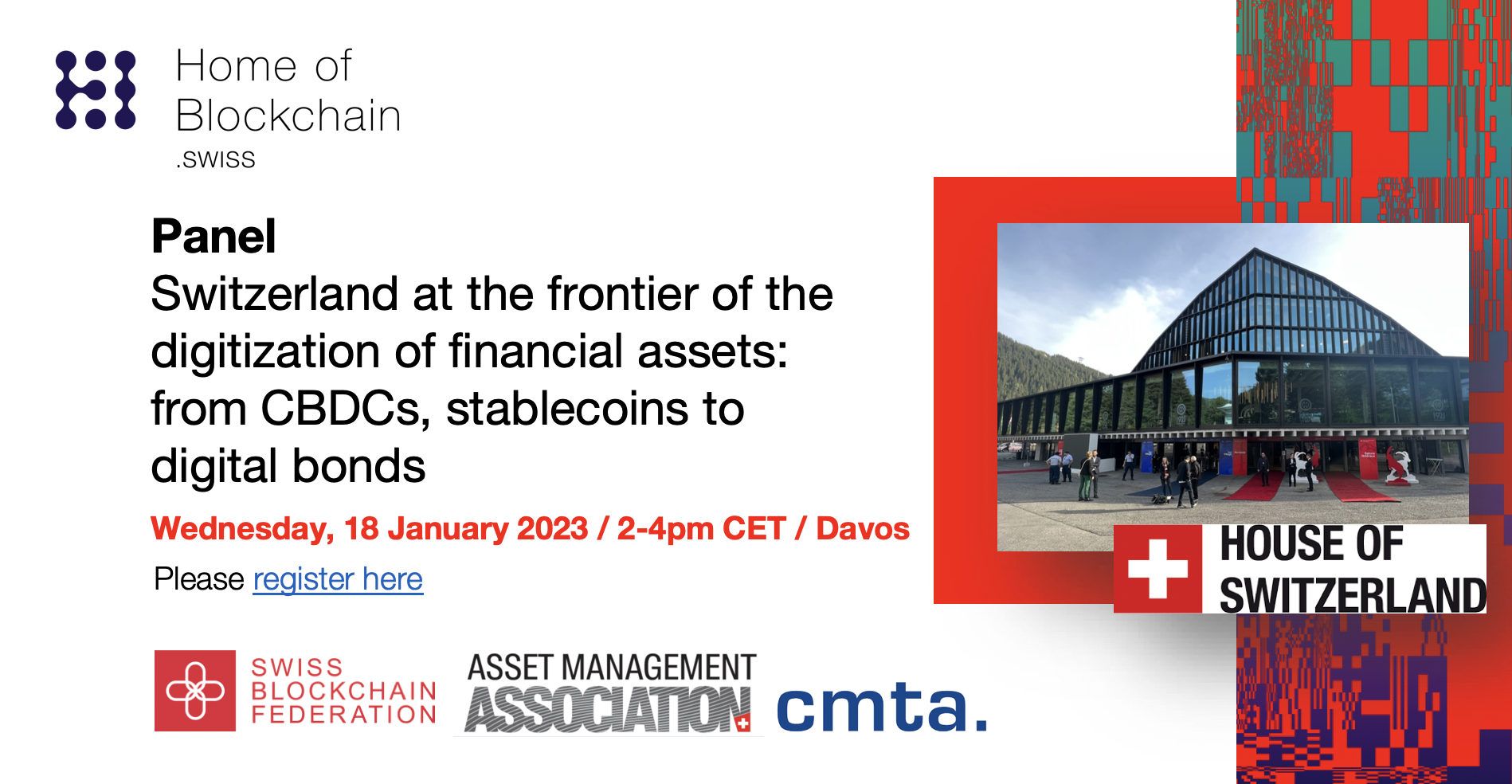 CMTA - Event: Panel at the World Economic Forum 2023